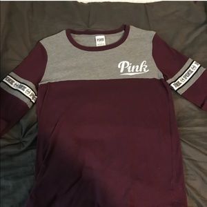 NWOT VS Pink Long Sleeve Tee